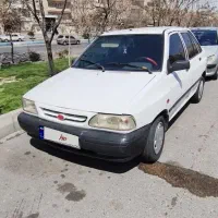 پراید مدل 88سفید تکسوز