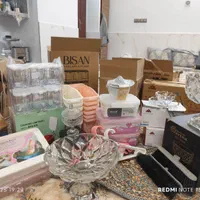 پلاستیک جات و ظروف شیشه ایی