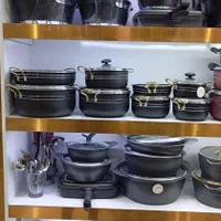 سرویس/قابلمه/14پارچه/گرانیتی/ضخیم با ارسال|ظروف پخت‌وپز|مشهد, شهید آوینی|دیوار