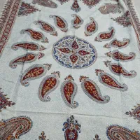 رومیزی بته جقه قلمکار|پرده، رانر، رومیزی|قم, انسجام|دیوار