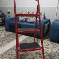پله تاشو ۳تایی محکم وسنگین وقفل درب حیاط|ابزارآلات|کرمانشاه, |دیوار