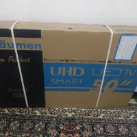 تلویزیون LED 4kهوشمند بویمن 50 اینج ساندبار دار