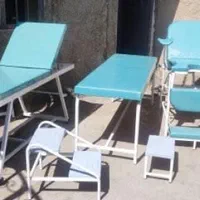 تخت معاینه تزریقات سعیدی ترالی اورژانس زیبایی|آرایشی، بهداشتی، درمانی|اهواز, کوی باهنر|دیوار