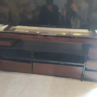 میز تلویزیون تمام چوب در حد نو ام دی اف