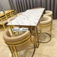 میز ناهار خوری و میز نهار خوری فلزی لیندا|میز و صندلی غذاخوری|تهران, نعمت‌آباد|دیوار