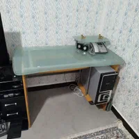 میز کامپیوتر شیشه ای جدید