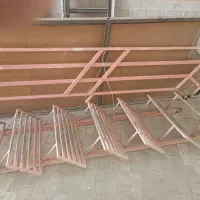 تیر آهن و پله