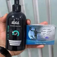 پخش صابون کربن فعال ذغال سیاه جوش سرسیاه پاکسازی