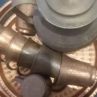 ظرف مسی|کلکسیون اشیاء عتیقه|ملارد, |دیوار