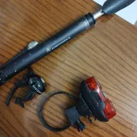 پمپ باد کورسی مریدا زنگ وچراغ خطر