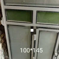 درب آهنی و پنجره آلومینیومی