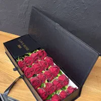 باکس گل رز هلندی ۲۰ شاخه درجه۱|گل و گیاه طبیعی|تهران, شهرک غرب|دیوار