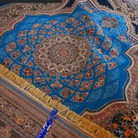 ۲جفت فرش  هرکدام یک نقشه ۹متر ی