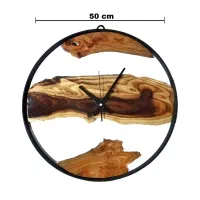 ساعت چوبی دست ساز|ساعت دیواری و تزئینی|مشهد, سناباد|دیوار