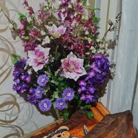 جام گل مصنوعی|گل مصنوعی|دوگنبدان, |دیوار