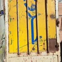 یک عدرآهنی بسیارمحکم سایز۱۳۰×۹۰.یکعددجفتگاه .