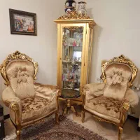 مبل استیل 9نفره پارچه ترک