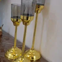 شمعدونی  ۳ تایی جنس خوب و سالم