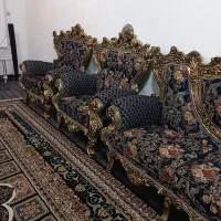 مبل سلطنتی ۹نفره با عسلی|مبلمان خانگی و میز عسلی|مشگین شهر, |دیوار