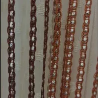 ۳تا پرده تزیینی دوتاش بهم دوخته شده