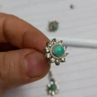 ست نقره فیروزه زیبا