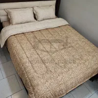 روتختی و لحاف پتینه کرم نسکافه ای