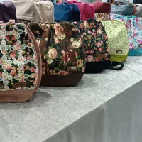 کیف مخمل سه کاره