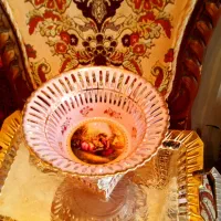 میوه خوری گل برجسته بزرگ صورتی