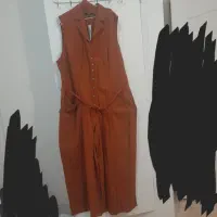 اوورال زنانه و کت حریر رویه کاملا نو|لباس|تهران, نارمک|دیوار