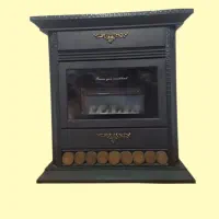 بخاری گازی طرح شومینه