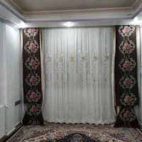 دو عدد والان و دو عدد کتیبه قهو ه ای|پرده، رانر، رومیزی|تهران, نعمت‌آباد|دیوار