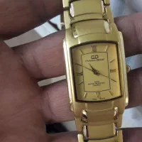 ساعت مچی طلائی رنگ صابت