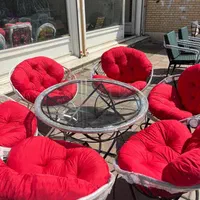 میز آتشدان صندلی باغی ویلایی