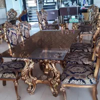 میز نهار خوری ۶ نفره سلطنتی