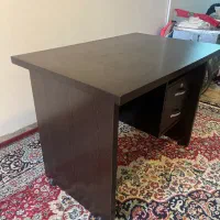 میز دخل یا تحریر با ۲کشو|مبلمان اداری|دامغان, |دیوار