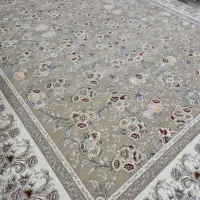 ۳ تخته فرش۱۲ متری هزار و دویست شانه آکبند رنگ موکا