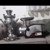 چرخگوشت سیلور هایس سماور گازی فروتن