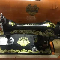 چرخ خیاطی دستی قدیمی کارکرده