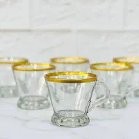 فنجان فرگو لب طلا