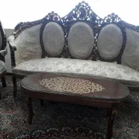 مبلمان سلطنتی۹نفره|مبلمان خانگی و میز عسلی|زنجان, |دیوار