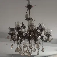 لوستر طلایی ۵شاخه برنجی