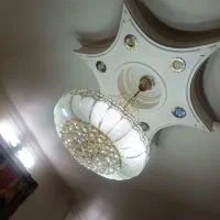 لوسترسایز بزرگ ((شیک و کریستالی ))|لوستر و چراغ آویز|تهران, نعمت‌آباد|دیوار