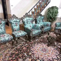 مبل سلطنتی|مبلمان خانگی و میز عسلی|نیشابور, شهرک بسیج|دیوار