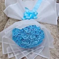 سفارش دسته گل روبانی ویژه ولنتاین