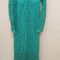 پیراهن مجلسی زنانه آبی