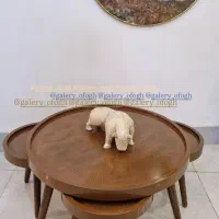 جلو مبلی و3عدد عسلی لبه دار کد 103|مبلمان خانگی و میز عسلی|رشت, استقامت ۱|دیوار