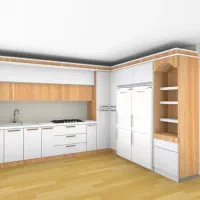 کمددیواری کابینت قسطی هودسینک گاز ۱۲قسطه