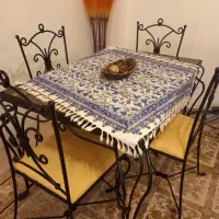 میز و صندلی ناهارخوری فرفورژه