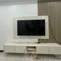 تی‌وی وال tv wall تی وی روم دکور سرویس خواب جاکفشی|میز تلویزیون|اهواز, گلستان|دیوار