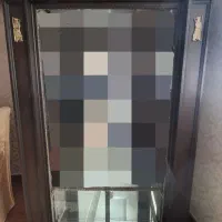 ویترین چوب خالص